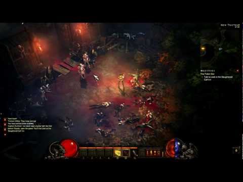 Diablo 3 Demon Hunter Walkthrough Act 1 - Lets Play D3