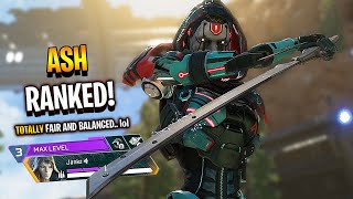 Ash in RANKED is totally fair and balanced.. lol
