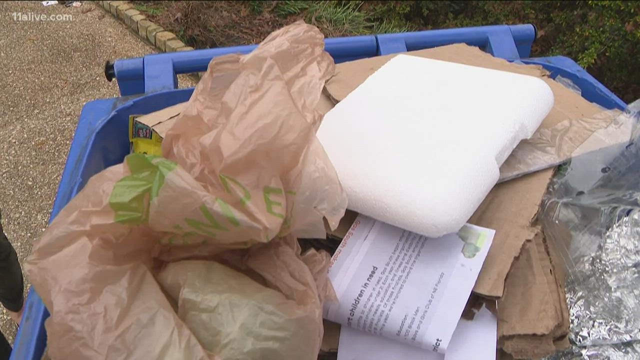 Can you put cans in the recycling bin? Tipseri