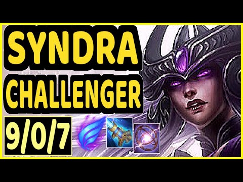 MAGIFELIX (SYNDRA) - 9/0/7 KDA MID CHALLENGER GAMEPLAY - EUW