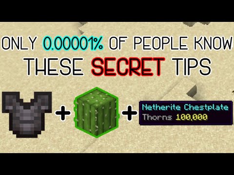 20 Secret Minecraft Tips To Impress Your Friends