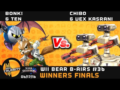 WBB #36 | Bonk! & Ten vs Chibo & Vex Kasrani - Winners Finals - Smash Wii U
