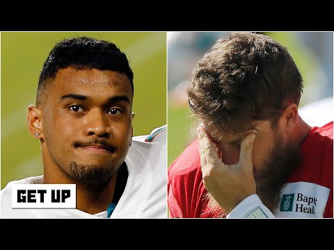 Reacting to Ryan Fitzpatrick’s emotional response to being replaced by Tua Tagovailoa | Get Up