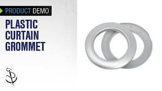 Demo of Plastic Curtain Grommets