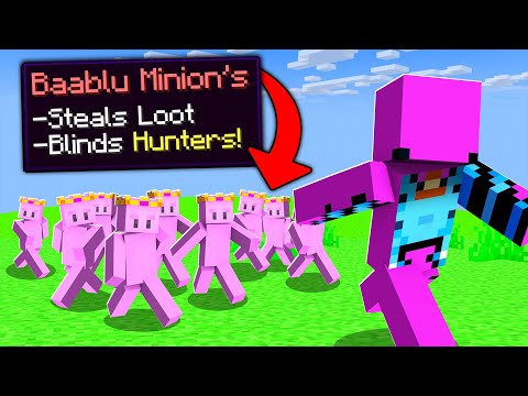 Baablu's EPIC Minecraft Manhunt Twist!
