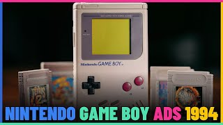 Nintendo Game Boy Commercials From 1994.