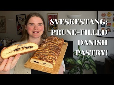 How to Make "Sveskestang:" Prune-filled Danish Pastry!