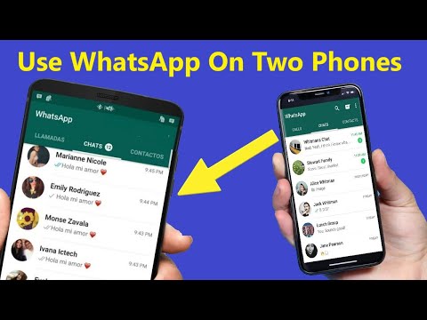 How to Use WhatsApp Account On Two Phones!! Video