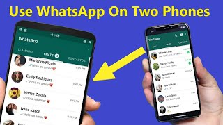 How to Use WhatsApp Account On Two Phones!!