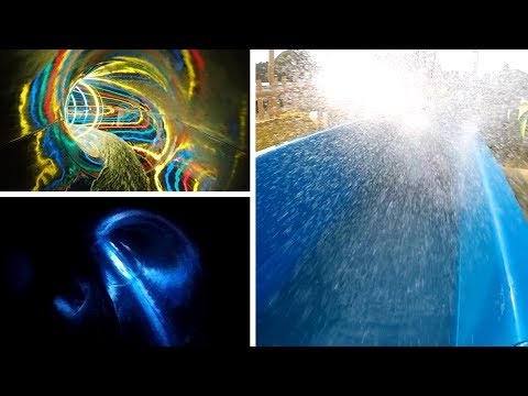 blaue Turborutsche :: Speed-Röhrenrutsche | Camping Franceloc L'hirondelle Oteppe [NEU 2017]