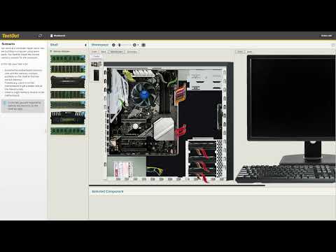 TestOut PC Pro 3.6.3 Select Memory by Sight Lab Guide