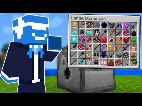This dispenser holds every item in minecraft...