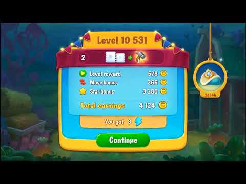 FISHDOM:  💥💥 Level 10529 Hard Level, 10530 First try, 10531💥💥