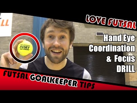 How to Improve Hand Eye Coordination For Futsal / Football Goalkeeping