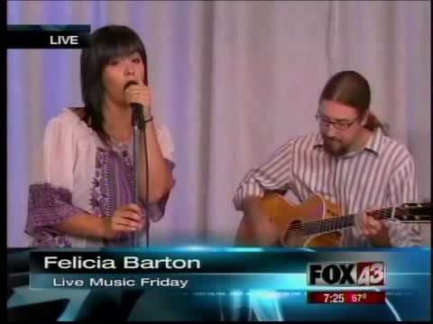 Felicia Barton performs on FOX News at 7