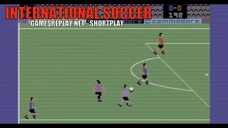 [Commodore64] - INTERNATIONAL SOCCER (1983)