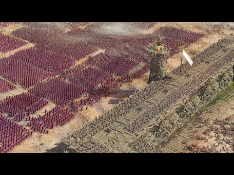 EPIC SIEGE OF HELL PIT - Total War WARHAMMER 2