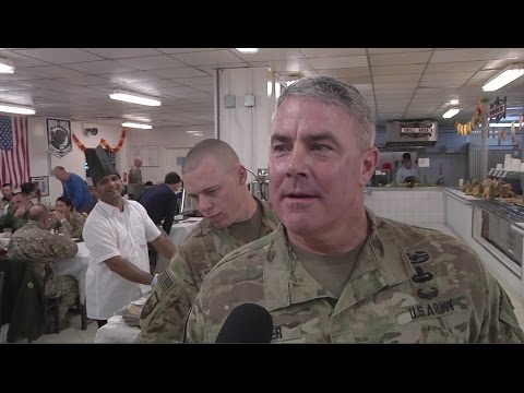 Missing Their Families On Thanksgiving While Serving In Afghanistan