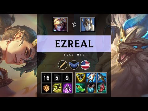 Ezreal Mid vs Galio - NA Diamond Patch 25.14