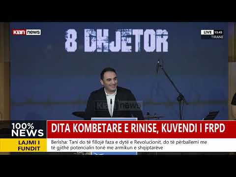 Këlliçi në Kuvendin e FRPD: Rockstari i vërtetë sot ishte Sali Berisha,burim frymëzimi për të rinjtë