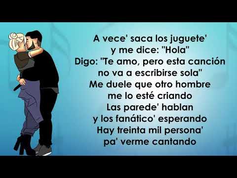 Anuel AA  -Me Contagié 2 (Letra)