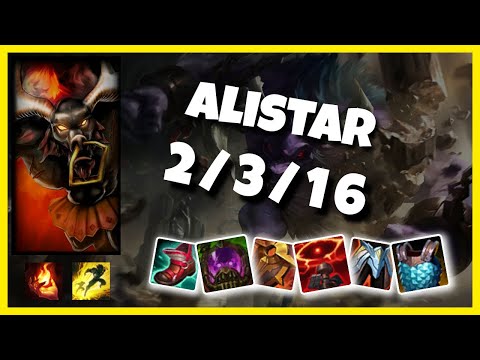 Alistar 11.4 Gameplay Challenger Replay S11 Support (2/3/16) - NA