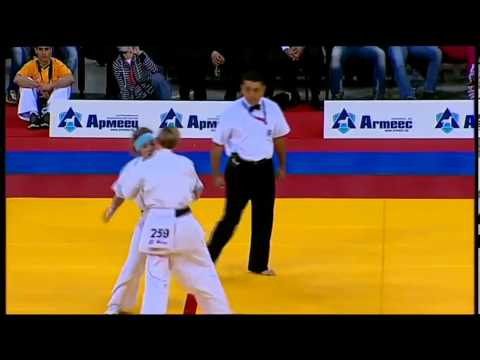 The 1st KWUCHAMP 2013 Final Women -60kg.  Efremova Anna vs. Markwell Emma