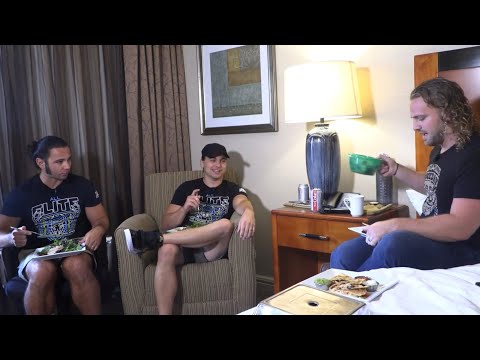 WATCH – Wrestlers On The Road Ordering Room Service With Hangman Adam Page