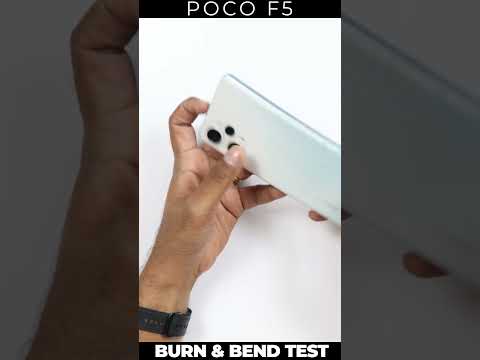 Fireproof Display ? POCO F5 Durability Test #shorts #short