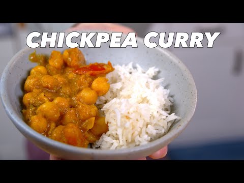 Super Simple, Super Tasty Chickpea Curry Recipe