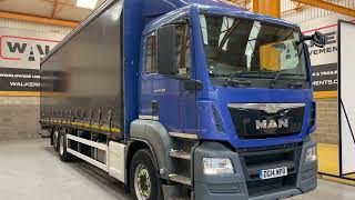 Venta de MAN TGS 26.360 *EURO 6* 6X2 26 TONNE DRAWBAR SPEC CURTAINSIDER – 201 camión con lona corredera - Imagen 4 | Autoline MX MAN TGS 26.360 *EURO 6* 6X2 26 TONNE DRAWBAR SPEC CURTAINSIDER – 201 camión con lona corredera | Imagen 4 - Autoline