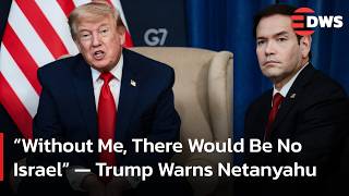 Shocking Remarks: Trump Criticizes Netanyahu on Lebanon "Without Me, There Would Be No Israel"| AC1F