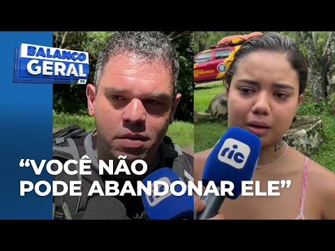 "O erro ali foi a questão de ter deixado ele para trás" diz testemunha que foi atrás de Roberto
