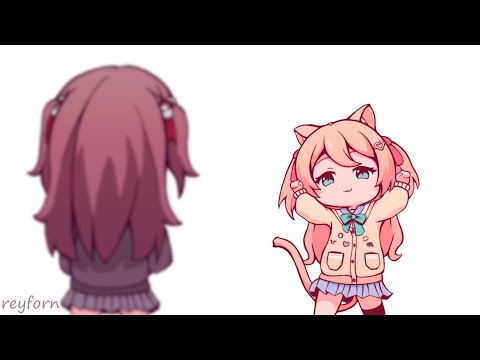 Neuro and Evil Lonely Dance [Animation]