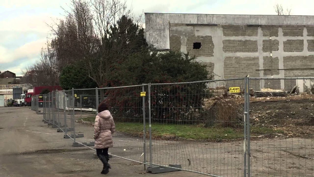 Rue du Landy le 23/12/2014