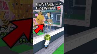 😡He Tried STEALING MY SECRET BRAINROT!  #roblox #stealabrainrot #robloxshorts
