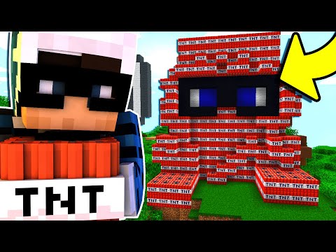 DISTRUGGO IL REGALO DI BELLAFACCIA NEL MIO MONDO - MINECRAFT ITA