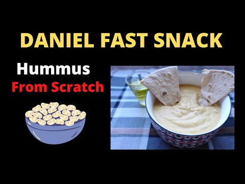 How To Make The Best HUMMUS | Daniel Fast Approved Snack | Vegan