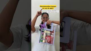 Most Budget Friendly Rakhi gift Hamper for your Brother 😃🎁#rakhi#rakshabandhan #rakhigifts#trending