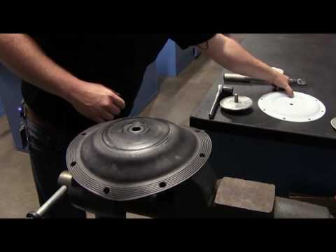 Sandpiper Quick Tip- PTFE and Backer Diaphragm Assembly