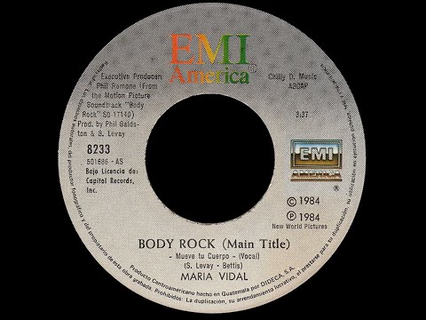 Maria Vidal ~ Body Rock 1984 Disco Purrfection Version