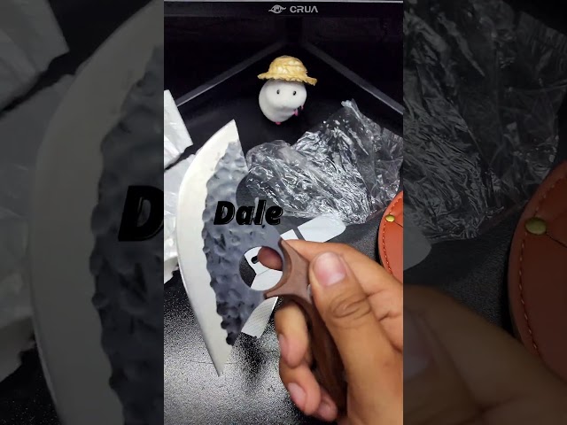 Vídeo relacionado con LFXLKVI Cuchillo Portátil de Acero Inoxidable para Exteriores, Cuchillo Doble de Supervivencia y Frutas con Mango Antideslizante (Tostado)