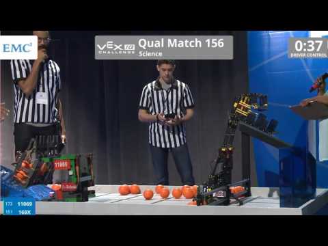 VEX Worlds 2016 - VEXIQ Middle School - Science - Qual 156 (11069 169X) 67