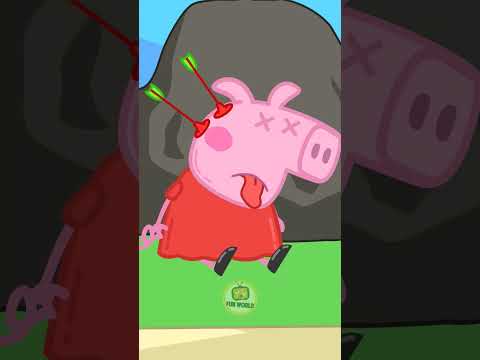 George Pig Regret His Actions #animationmeme #funnycartoon #peppapigparody #peppapig