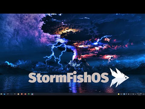 StormFishOS Install and Look Around