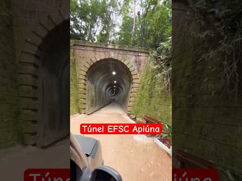 Túnel da antiga Estrada de Ferro de Santa Catarina. Apiúna. #passeio #santacatarinabrasil #apiuna