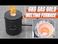 6KG Gas Metal Melting Furnace Melting Aluminum Melting Guide For Beginner