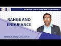Range and Endurance
