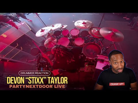 Gospel Drummer Reacts to Devon "STIXX" Taylor performing PARTYNEXTDOOR  "Work" (Live Drum Solo)
