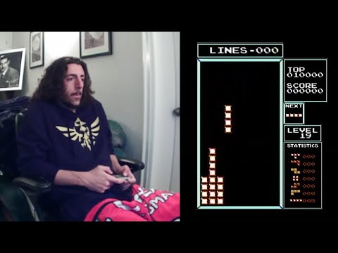 19 8 High Left Quicktaps in a Row [NES Tetris NTSC]